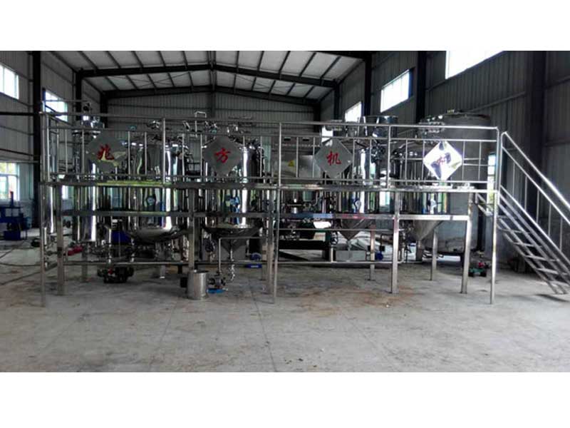 油脂設備:茶籽油精煉機組